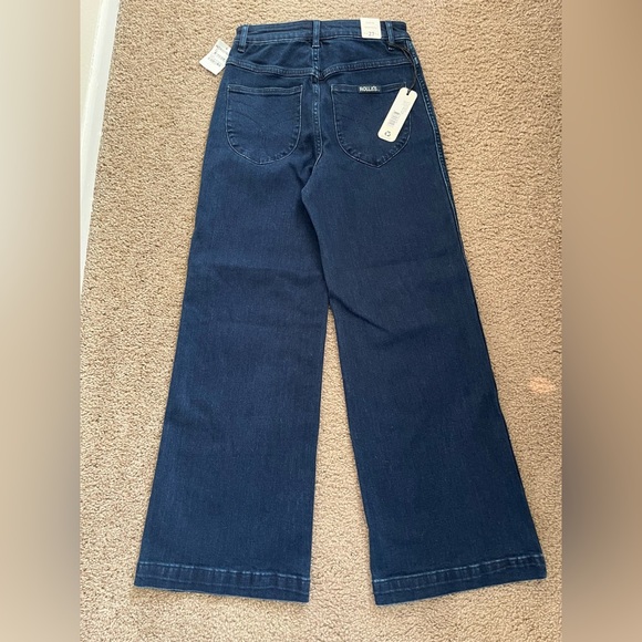 ROLLA'S Sailor Dark Stone Flare Jeans - Picture 2 of 6